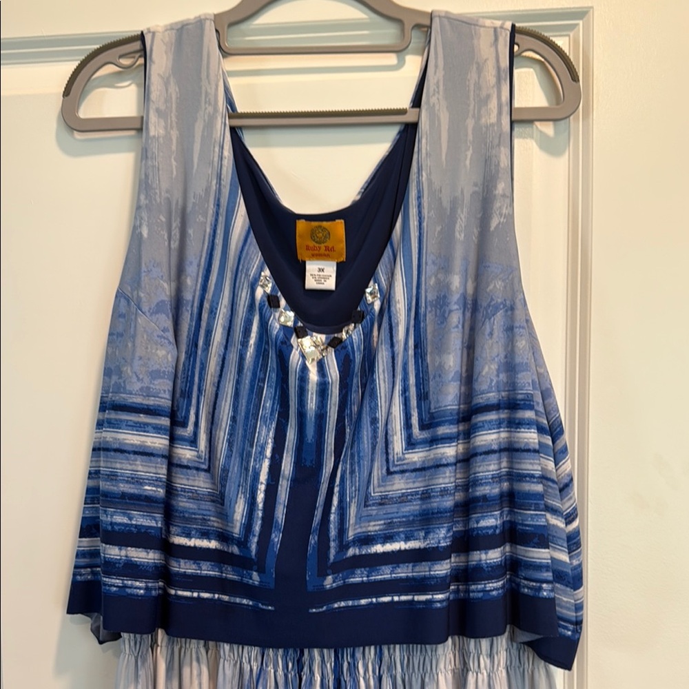 Ruby Rd 3X Maxi Dress - Picture 4 of 5